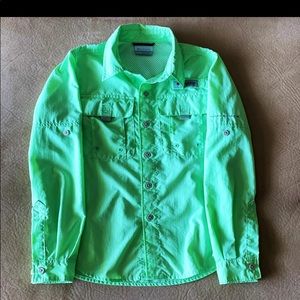 ——SOLD——. Columbia PFG Boys Shirt